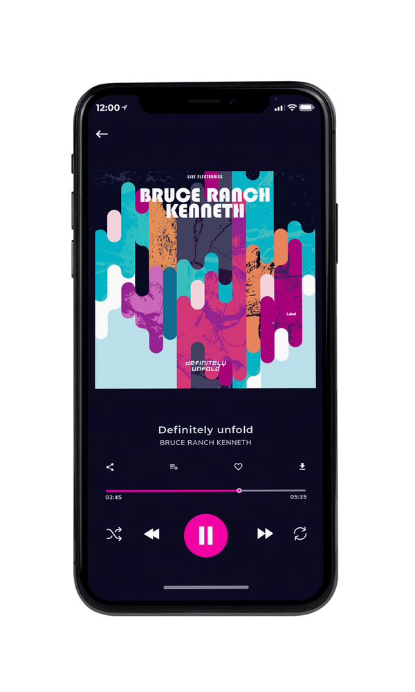 Tablet view of Premade Contemporary Music Album Cover - Ebony Clay #2455 | AlbumArtZone*