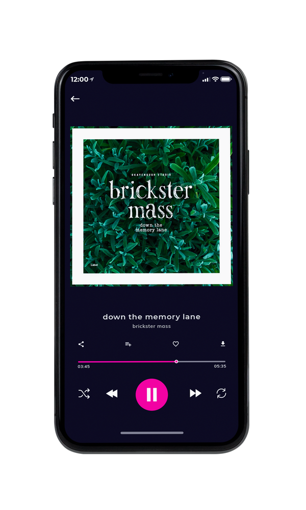 Tablet view of Premade Pop Album Cover - Bottle Green #2577 | AlbumArtZone*