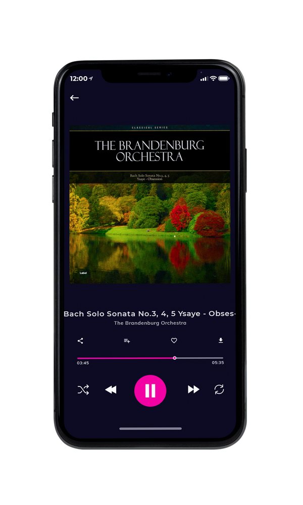 Tablet view of Premade Classical & Romantic Music Album Cover - Green Waterloo #2579 | AlbumArtZone*