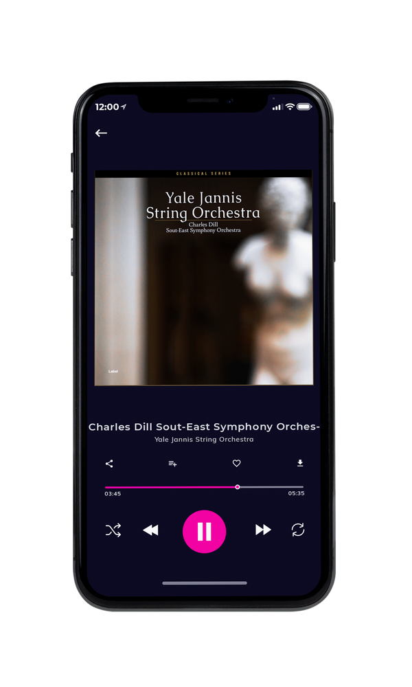 Tablet view of Premade Classical & Romantic Music Album Cover - Zeus #2589 | AlbumArtZone*