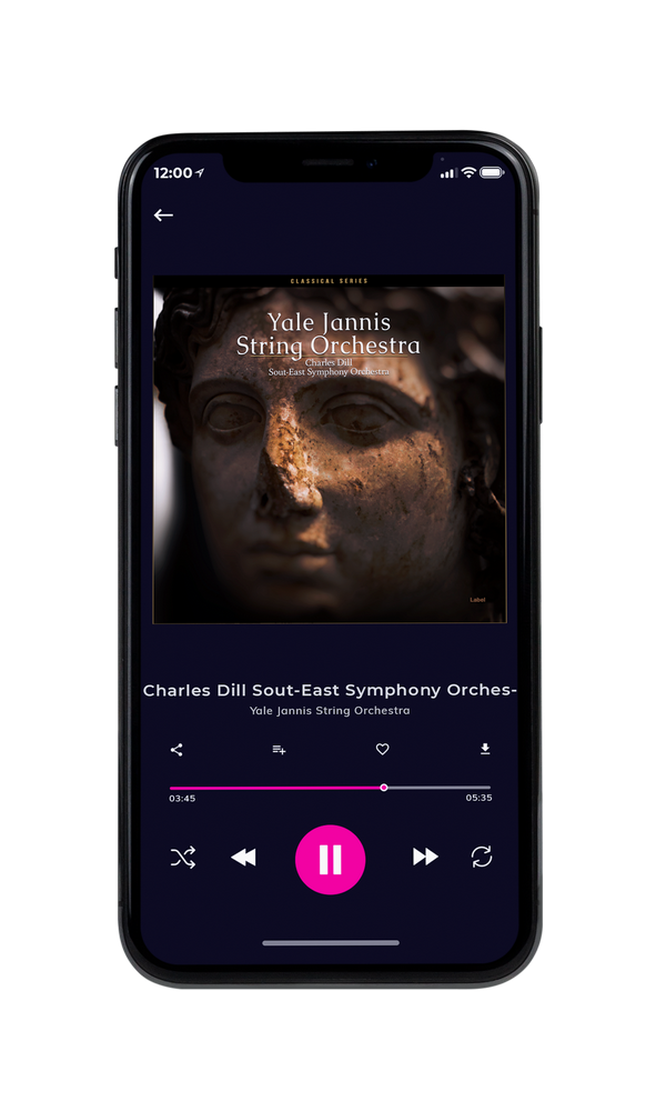 Tablet view of Premade Classical & Romantic Music Album Cover - Zeus #2590 | AlbumArtZone*