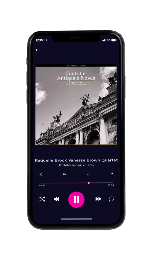 Tablet view of Premade Classical & Romantic Music Album Cover - Zorba #2593 | AlbumArtZone*