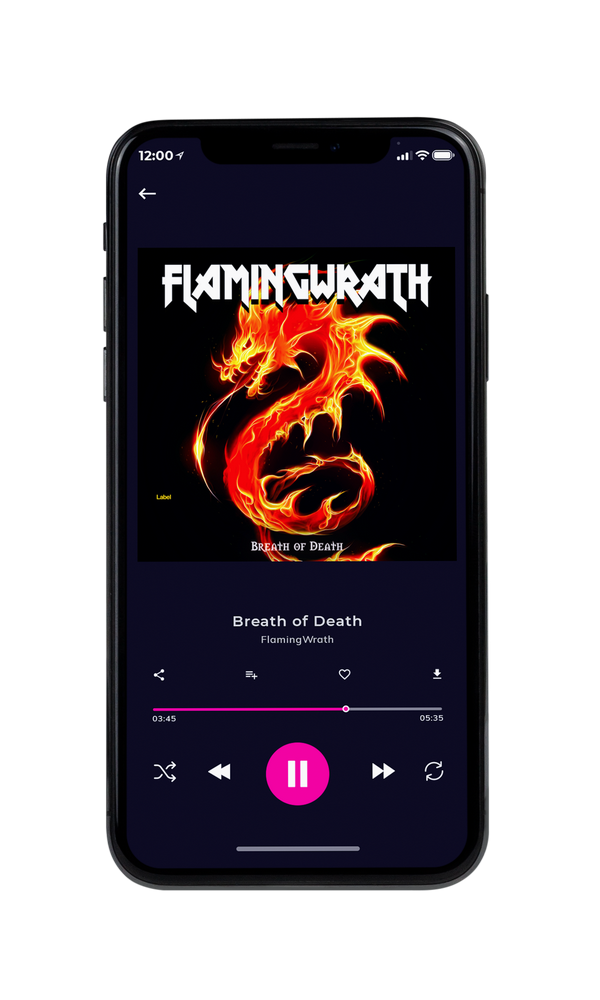 Tablet view of Premade Heavy Metal & Gothic Metal Album Cover - Asphalt #2622 | AlbumArtZone*
