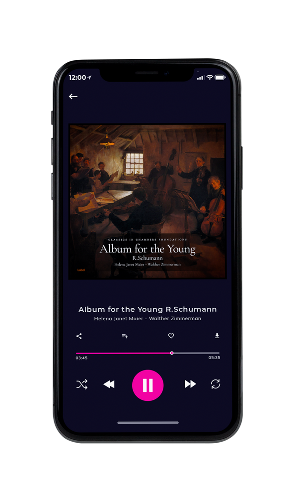 Tablet view of Premade Classical & Romantic Music Album Cover - Gondola #2671 | AlbumArtZone*