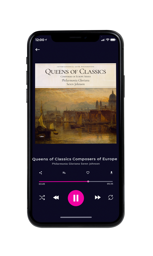 Tablet view of Premade Classical & Romantic Music Album Cover - Irish Coffee #2687 | AlbumArtZone*