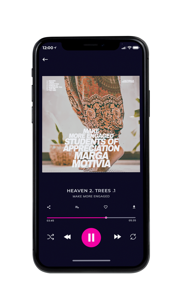 Tablet view of Premade Podcast Book Cover - Swirl #2751 | AlbumArtZone*