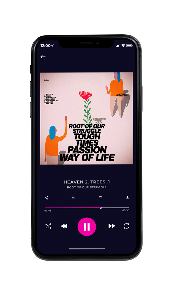 Tablet view of Premade Pop Album Cover - Almond #2754 | AlbumArtZone*