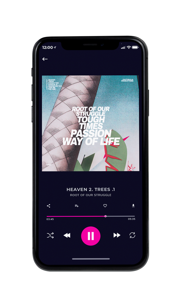 Tablet view of Premade Podcast Album Cover - Pumice #2761 | AlbumArtZone*