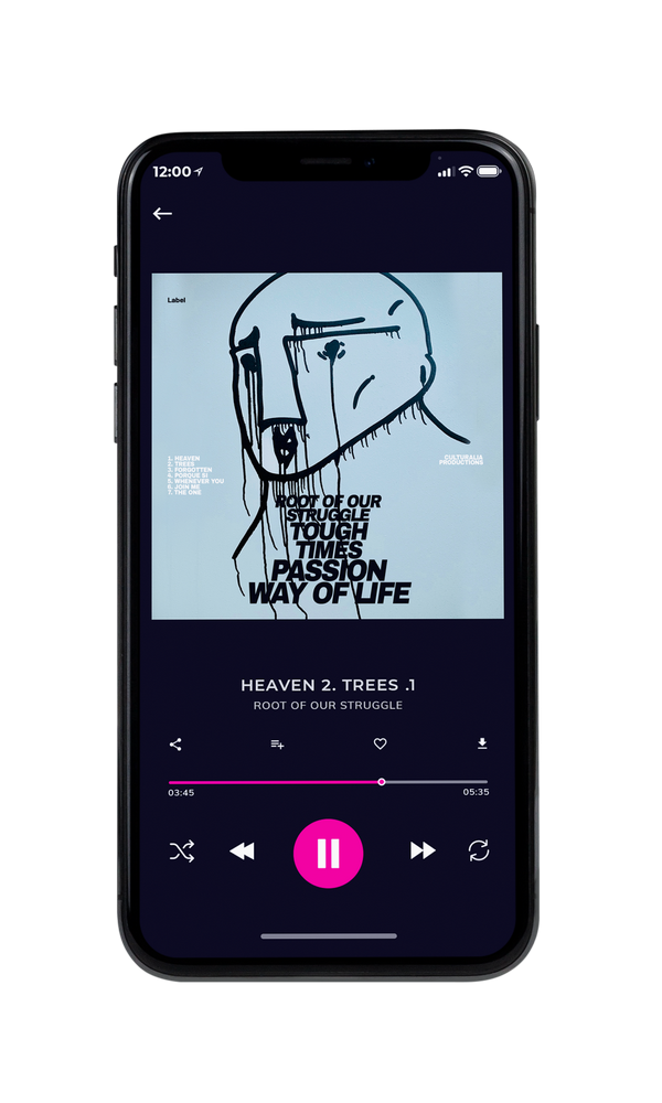 Tablet view of Premade Rock,Punk & Alternative Album Cover - Jungle Mist #2766 | AlbumArtZone*
