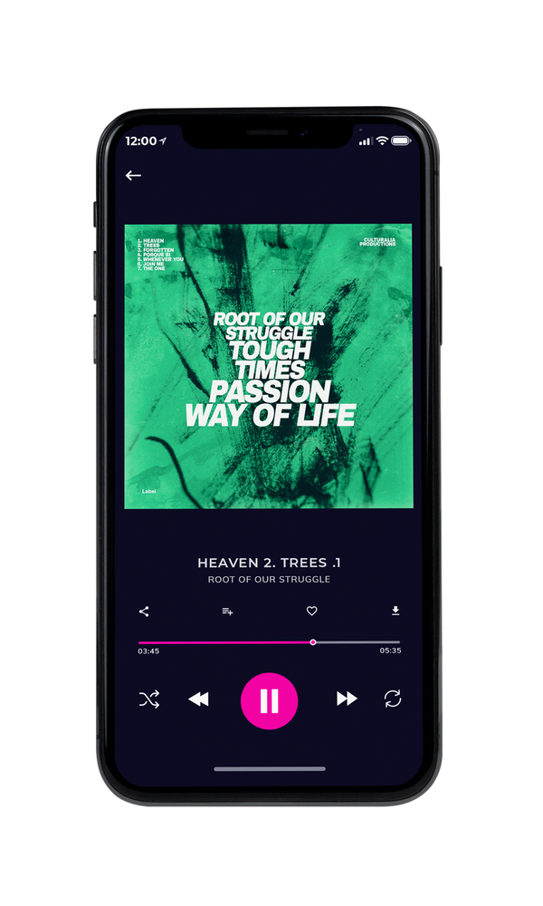 Tablet view of Premade Rock,Punk & Alternative Album Cover - Aqua Forest #2768 | AlbumArtZone*