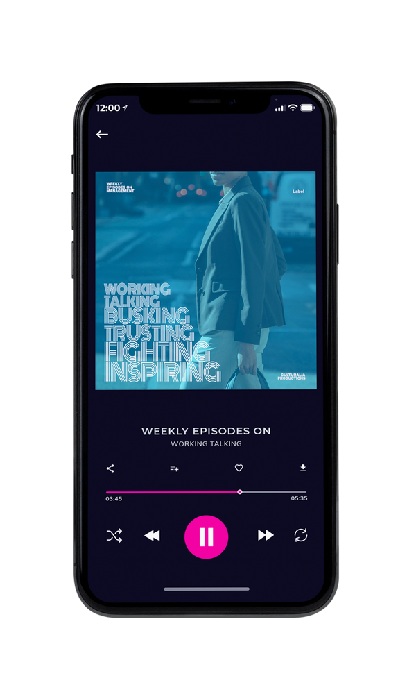 Tablet view of Premade Podcast Book Cover - Calypso #2771 | AlbumArtZone*