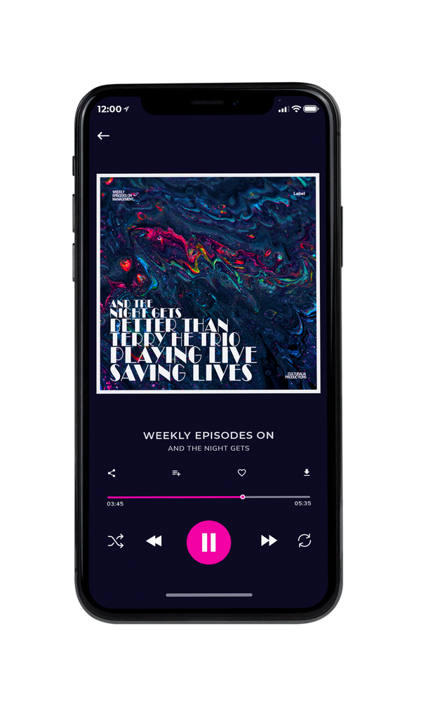 Tablet view of Premade Contemporary Music Album Cover - Big Stone #2835 | AlbumArtZone*