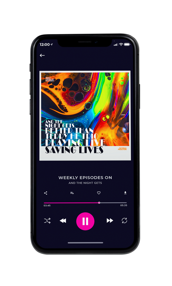 Tablet view of Premade Contemporary Music Album Cover - Cararra #2842 | AlbumArtZone*