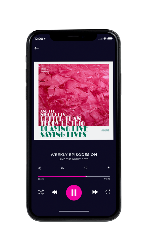 Tablet view of Premade Contemporary Music Album Cover - Blush #2848 | AlbumArtZone*