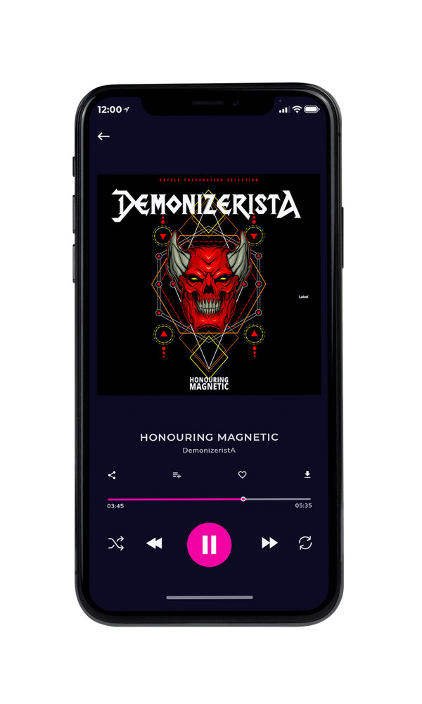 Tablet view of Premade Heavy Metal & Gothic Metal Album Cover - Black #2855 | AlbumArtZone*