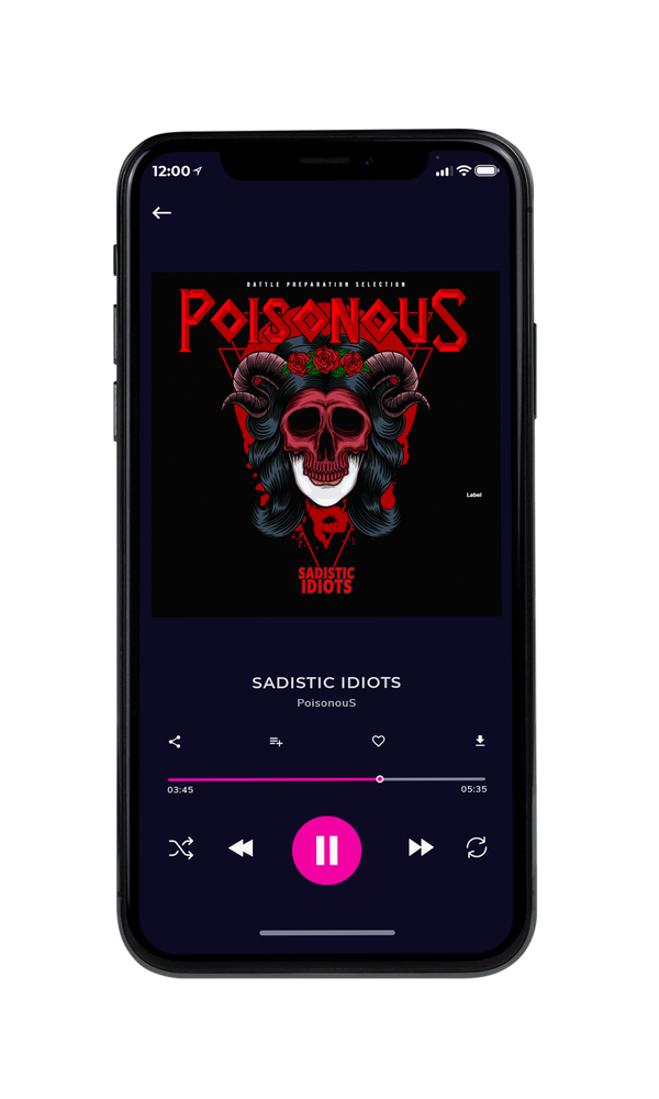 Tablet view of Premade Heavy Metal & Gothic Metal Album Cover - Tall Poppy #2885 | AlbumArtZone*