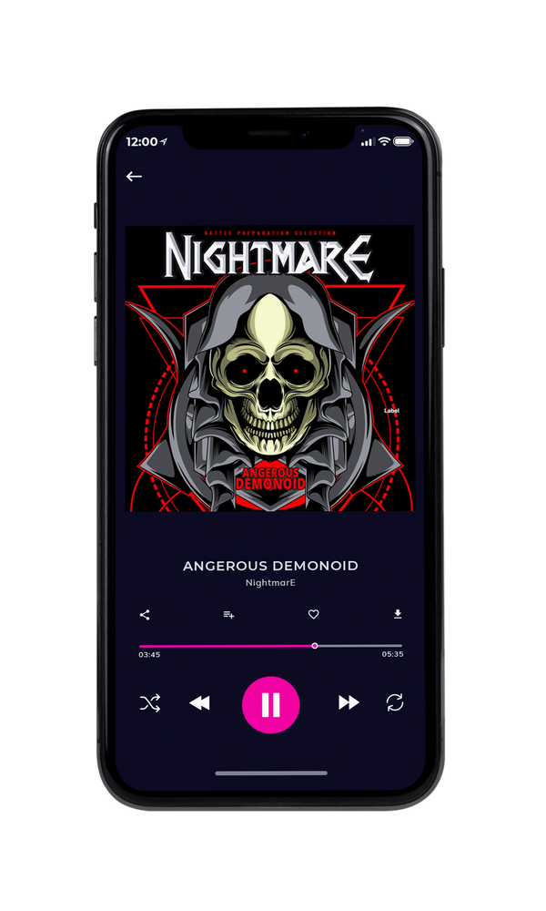 Tablet view of Premade Heavy Metal & Gothic Metal Album Cover - Cod Gray #2894 | AlbumArtZone*