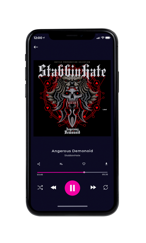 Tablet view of Premade Heavy Metal & Gothic Metal Album Cover - Old Rose #2901 | AlbumArtZone*