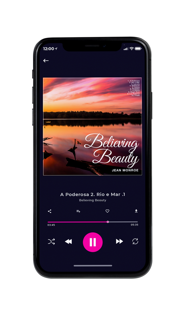 Tablet view of Premade Podcast Album Cover - Japonica #2953 | AlbumArtZone*