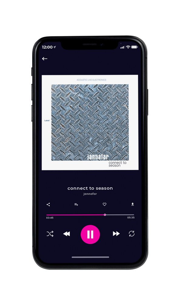 Tablet view of Premade Contemporary Music Album Cover - Oslo Gray #2996 | AlbumArtZone*