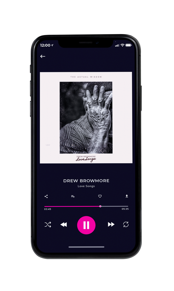 Tablet view of Premade Pop Album Cover - Ebb #3094 | AlbumArtZone*