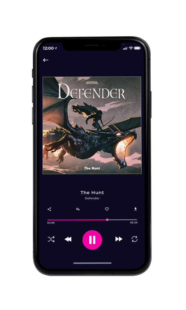 Tablet view of Premade Heavy Metal & Gothic Metal Album Cover - Merlin #3131 | AlbumArtZone*