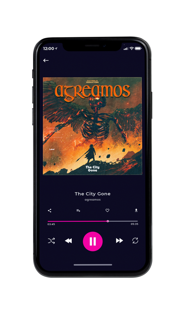 Tablet view of Premade Heavy Metal & Gothic Metal Album Cover - Lunar Green #3163 | AlbumArtZone*