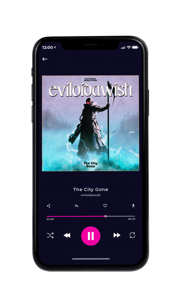 Tablet view of Premade Heavy Metal & Gothic Metal Album Cover - Casper #3167 | AlbumArtZone*