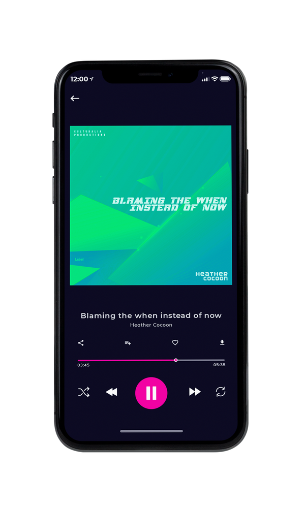 Tablet view of Premade Summer Hits Album Cover - Caribbean Green #3215 | AlbumArtZone*