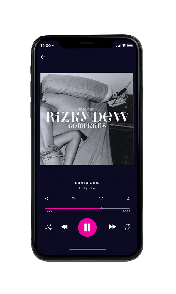 Tablet view of Premade Pop Album Cover - Gray #3241 | AlbumArtZone*