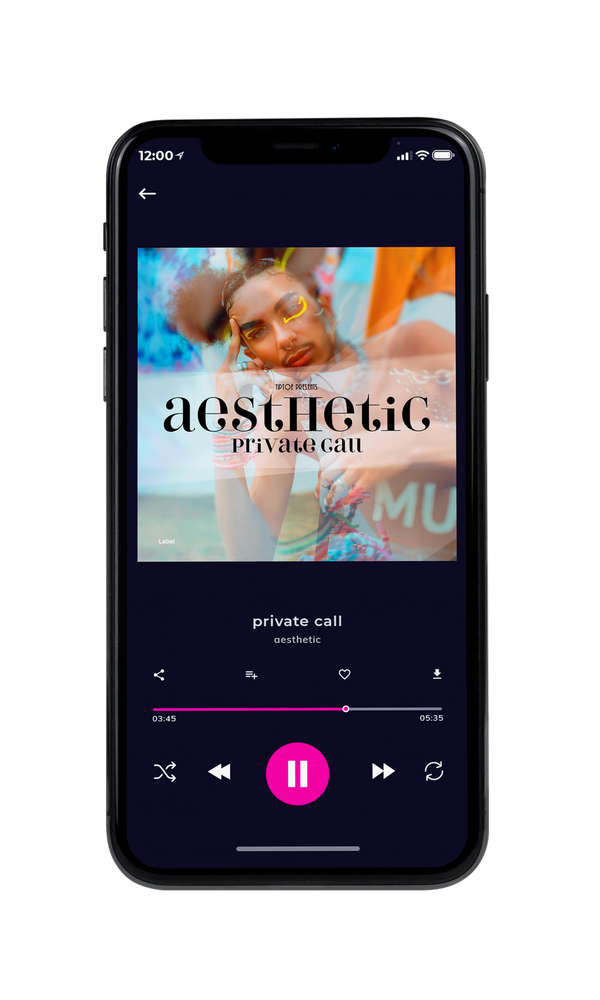 Tablet view of Premade Pop Album Cover - Mist Gray #3253 | AlbumArtZone*
