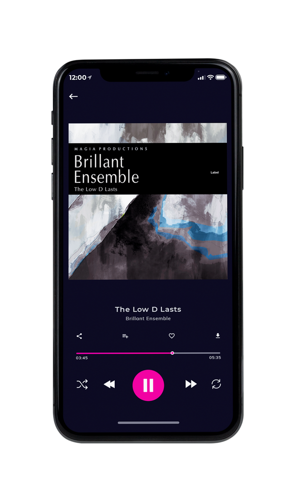 Tablet view of Premade Contemporary Music Album Cover - Quill Gray #3281 | AlbumArtZone*