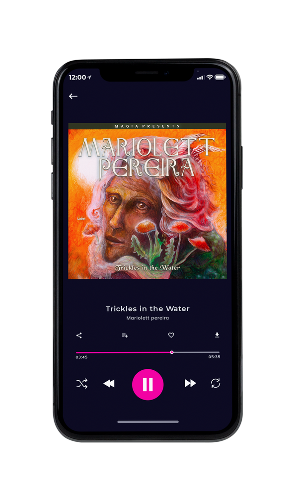 Tablet view of Premade Indie & Folk Music Album Cover - Tussock #3289 | AlbumArtZone*