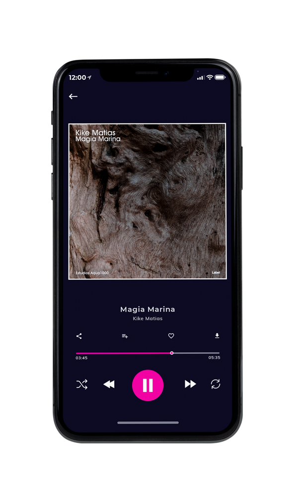 Tablet view of Premade Contemporary Music Album Cover - Taupe #3319 | AlbumArtZone*