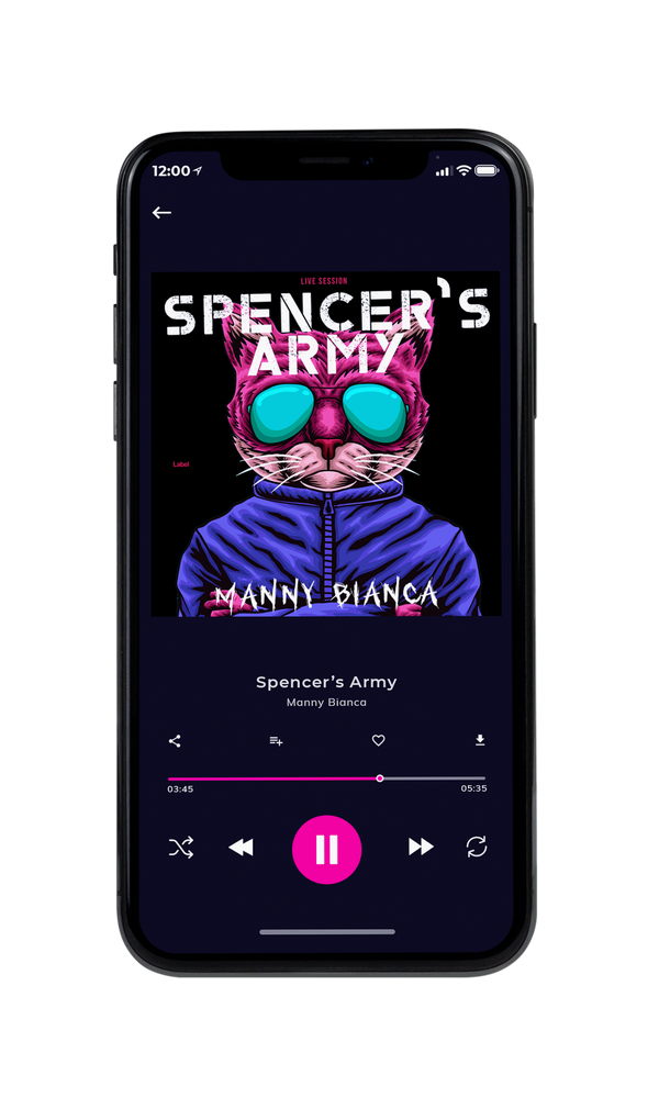Tablet view of Premade Hip-hop, Rap & Trap Book Cover - Puce #3369 | AlbumArtZone*