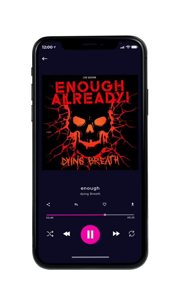 Tablet view of Premade Heavy Metal & Gothic Metal Album Cover - Night Rider #3374 | AlbumArtZone*