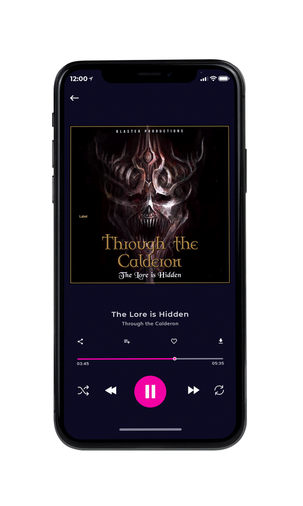 Tablet view of Premade Heavy Metal & Gothic Metal Album Cover - Gondola #3399 | AlbumArtZone*