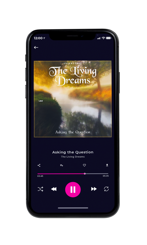 Tablet view of Premade Indie & Folk Music Book Cover - Shadow #3404 | AlbumArtZone*