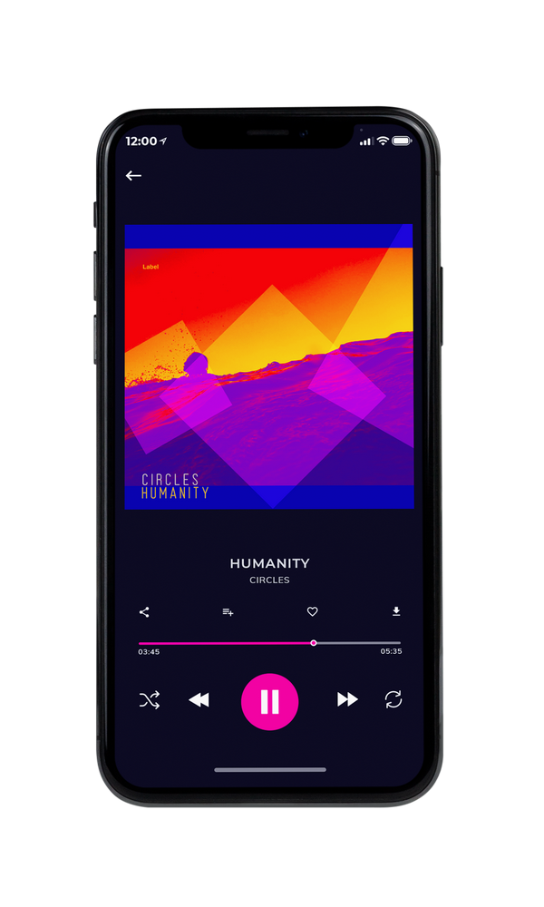 Tablet view of Premade Pop Album Cover - Purple #3478 | AlbumArtZone*