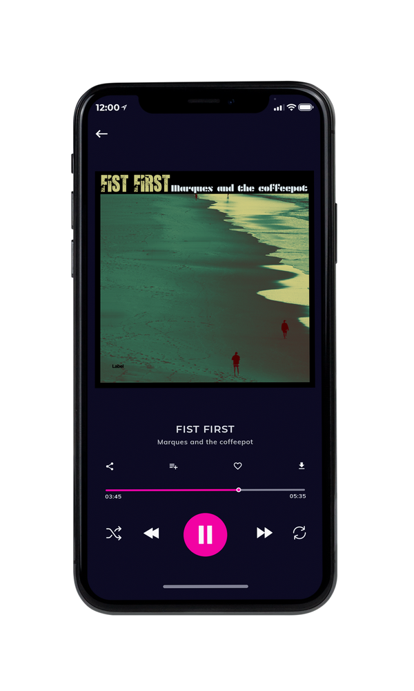 Tablet view of Premade Pop Album Cover - Gray Asparagus #3566 | AlbumArtZone*