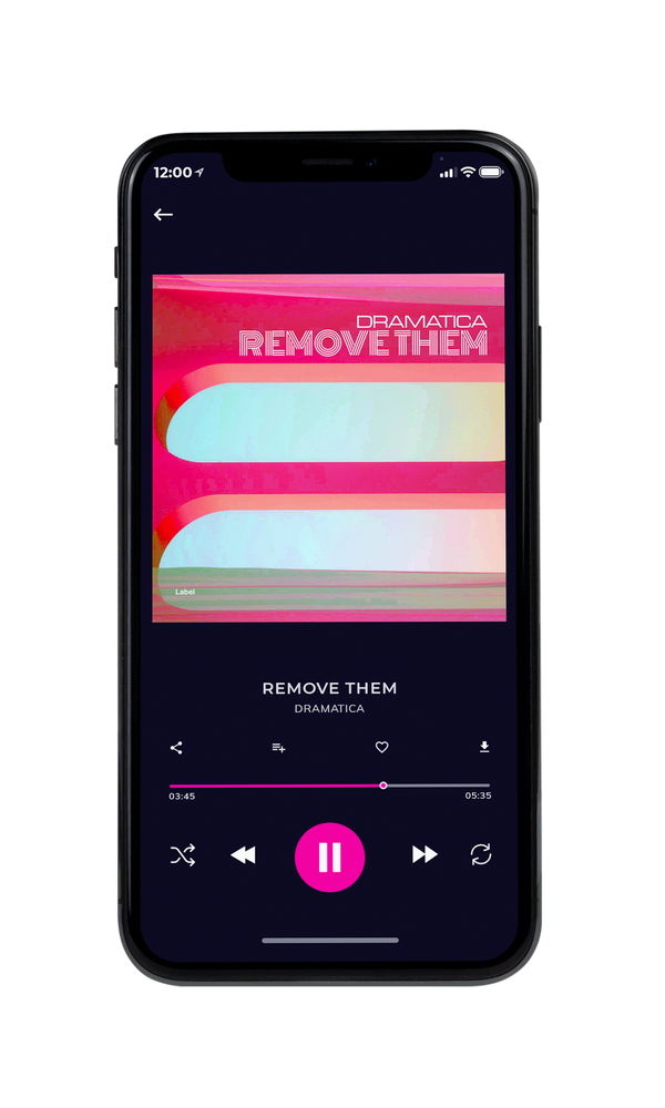 Tablet view of Premade Pop Album Cover - Nebula #3604 | AlbumArtZone*