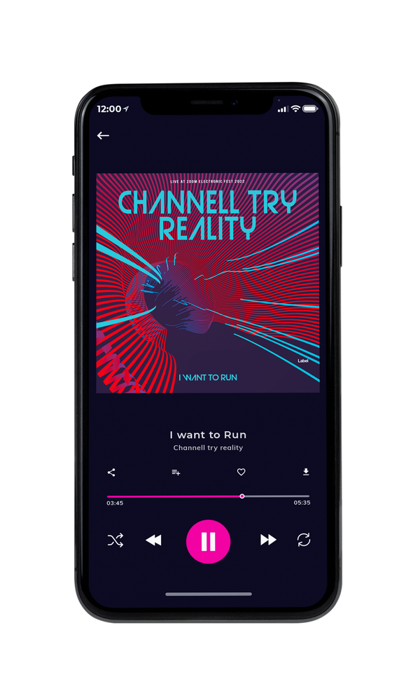 Tablet view of Premade EDM, House & Dub Album Cover - Brick Red #3688 | AlbumArtZone*