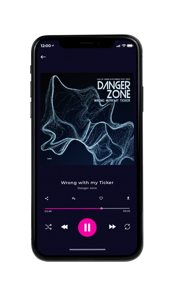 Tablet view of Premade EDM, House & Dub Book Cover - Ebony #3701 | AlbumArtZone*