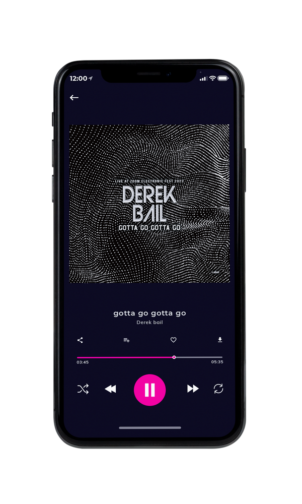 Tablet view of Premade EDM, House & Dub Book Cover - Cloud #3704 | AlbumArtZone*