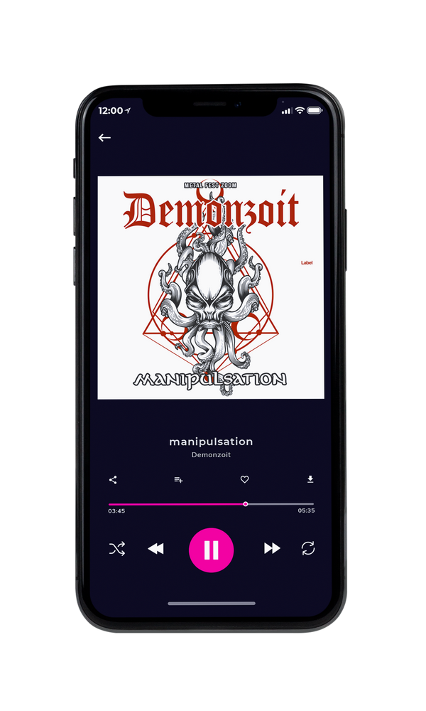 Tablet view of Premade Heavy Metal & Gothic Metal Album Cover - Cararra #3724 | AlbumArtZone*