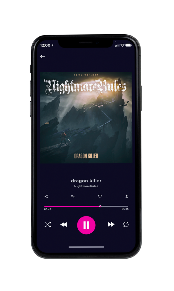 Tablet view of Premade Heavy Metal & Gothic Metal Album Cover - Outer Space #3740 | AlbumArtZone*