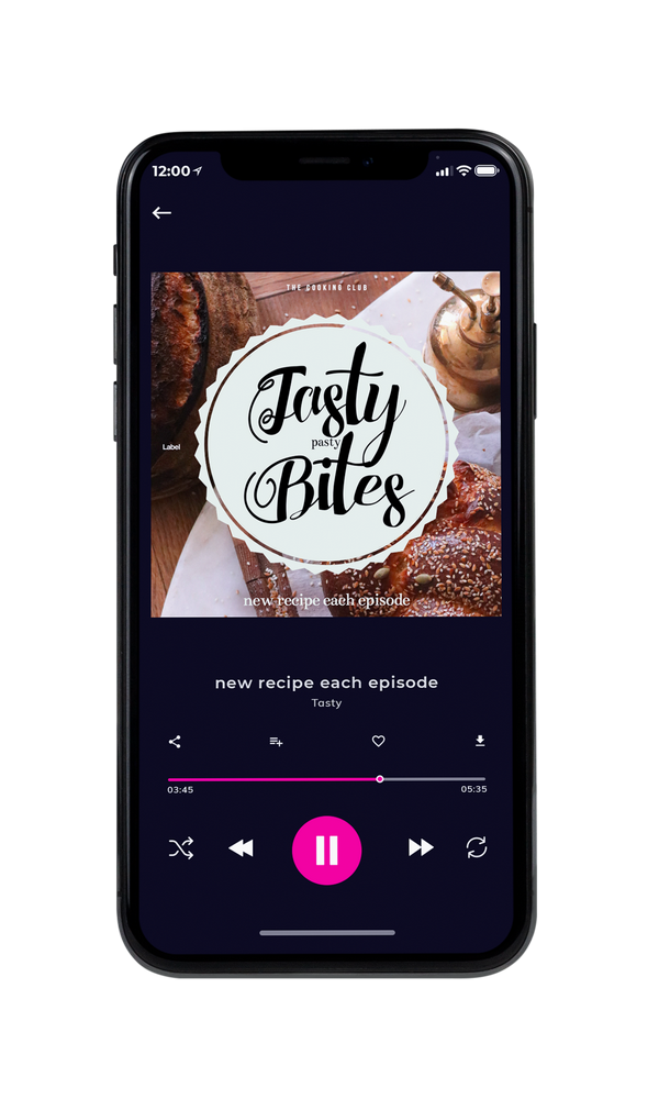 Tablet view of Premade Podcast Album Cover - Eclipse #3837 | AlbumArtZone*