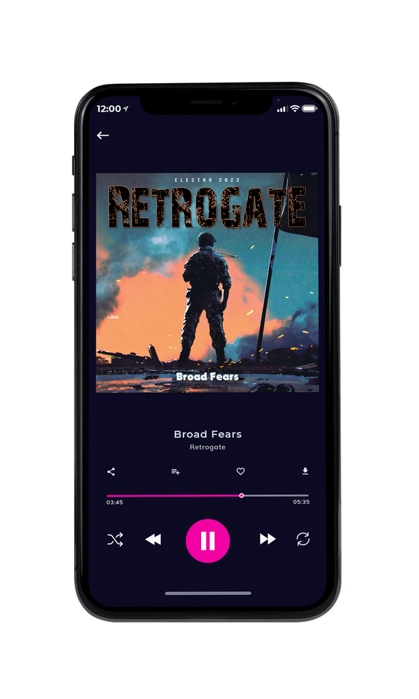 Tablet view of Premade Heavy Metal & Gothic Metal Album Cover - Shuttle Gray #3885 | AlbumArtZone*