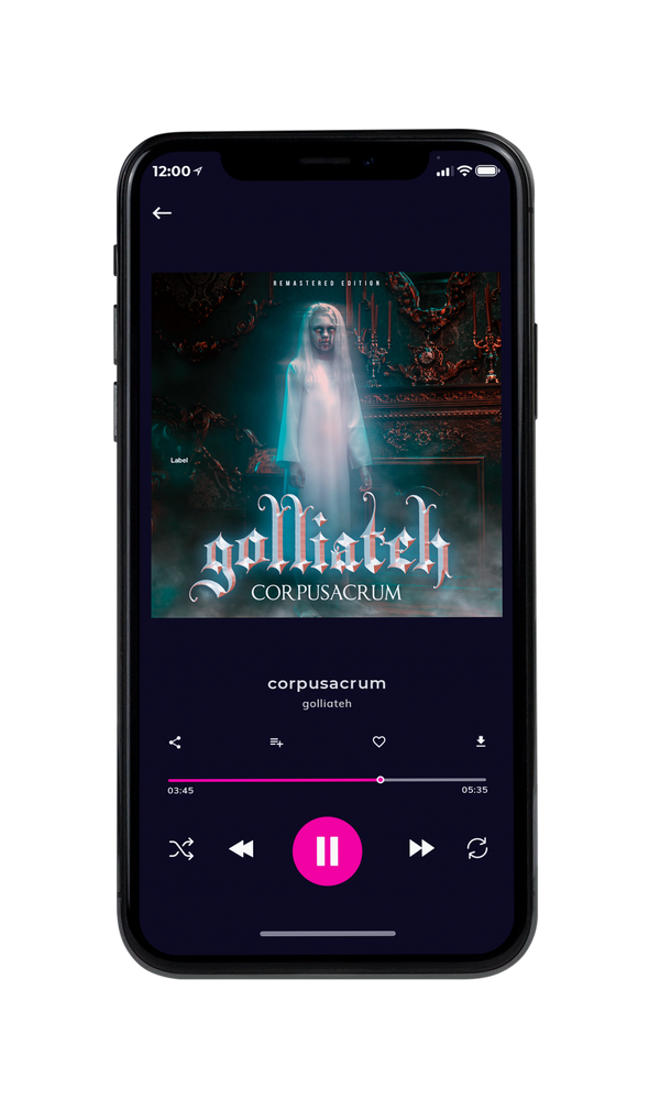Tablet view of Premade Heavy Metal & Gothic Metal Album Cover - Outer Space #3935 | AlbumArtZone*