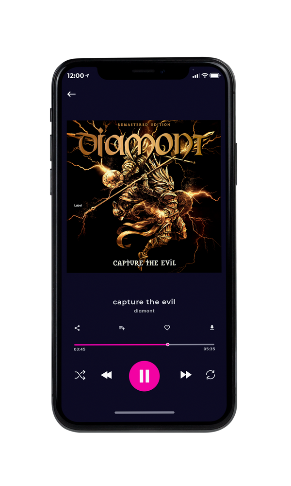 Tablet view of Premade Heavy Metal & Gothic Metal Album Cover - Twine #3962 | AlbumArtZone*